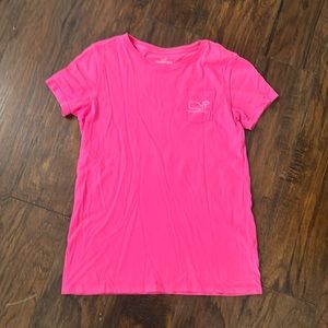 Vineyard Vines Hot Pink Tee